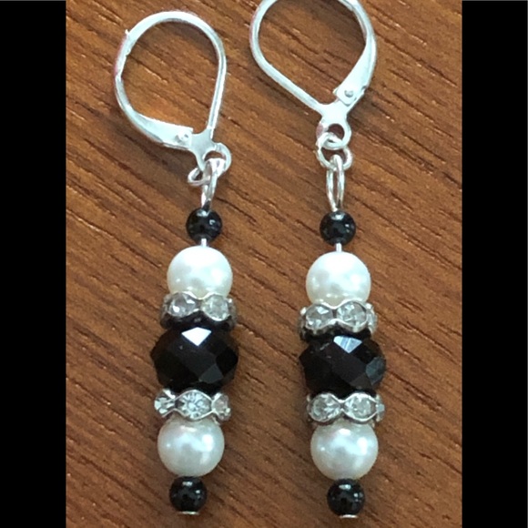 Just For Fun Jewelry Black Tie Affair Earrings Poshmark